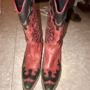 Red Cowboy boots